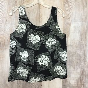 Sleeveless Silk Top S